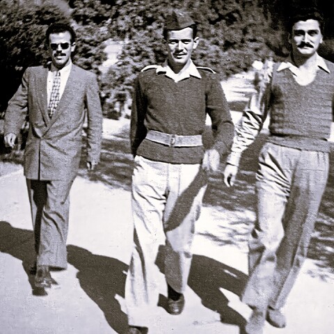Ο Πατέρας μου Νίκος Ψαρογιάννης από αριτερά το 1949